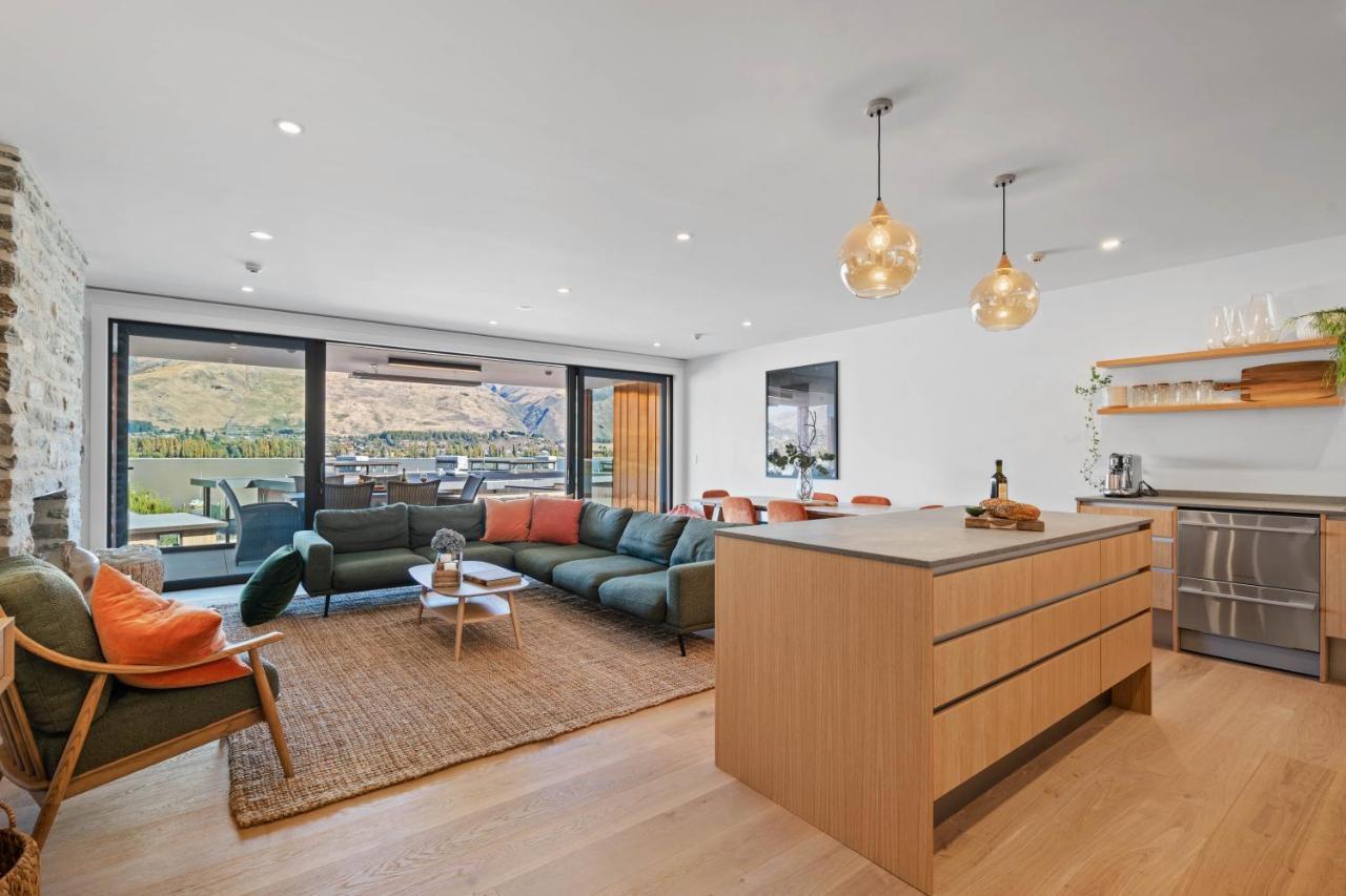 Winona Of Wanaka - Luxury Lakefront Apartment Luaran gambar